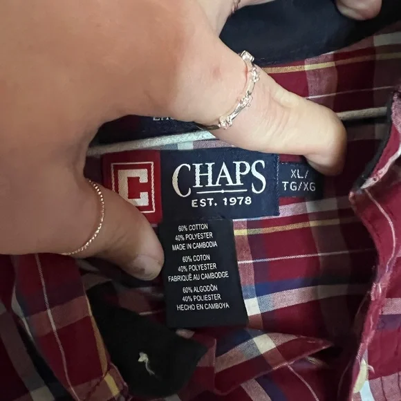 Vintage Chaps Button Down - Picture 3 of 4